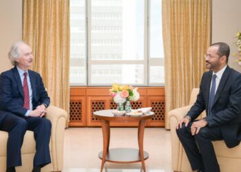 وزيرُ الخارجية يلتقي بعدد من المسؤولين على هامش أعمال الجمعية العامة للأمم المتحدة