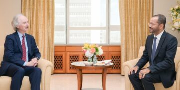 وزيرُ الخارجية يلتقي بعدد من المسؤولين على هامش أعمال الجمعية العامة للأمم المتحدة