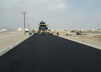 55 بالمائة نسبة إنجاز مشروع ازدواجية وصلة لوى الرابطة بين طريق الباطنة وطريق الباطنة السريع