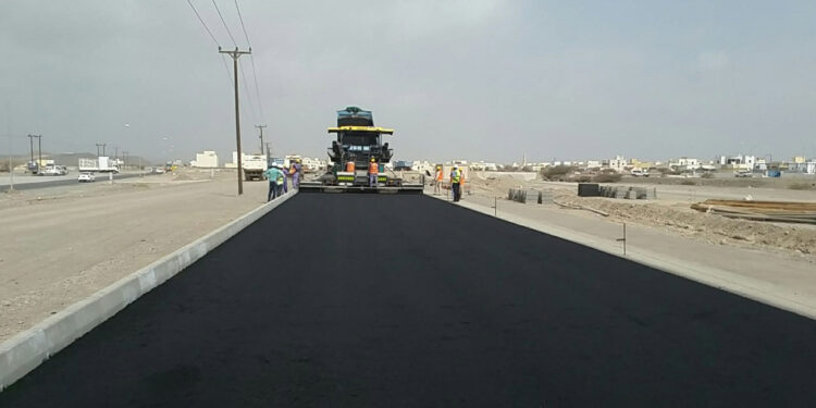 55 بالمائة نسبة إنجاز مشروع ازدواجية وصلة لوى الرابطة بين طريق الباطنة وطريق الباطنة السريع