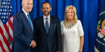 الرئيس الأمريكي يستقبل وزير الخارجية بنيويورك