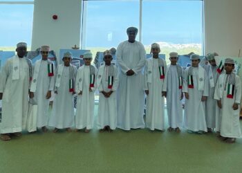 زيارة طلاب مدرسة الشيخ حمدان لمكتبة الأطفال العامة في حملة ضد التنمر