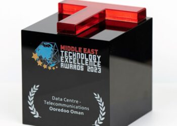 أوريدو تفوز بجائزة مركز البيانات بفئة الاتصالات خلال حفل توزيع جوائز الشرق الأوسط للتميز التكنولوجي 2023