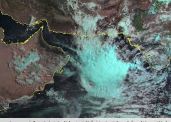 فرص لتشكل اضطراب مداري في بحر العرب خلال 48 ساعة القادمة