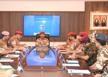 اللجنة العسكرية الرئيسية لإدارة الحالات الطارئة تواصل اجتماعاتها للتعامل مع تأثيرات الحالة المدارية