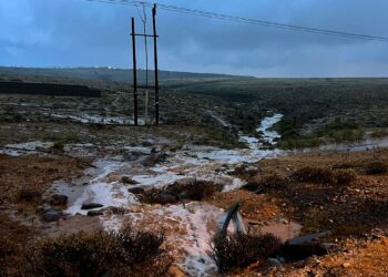 بدء تأثير الحالة المدارية “تيج” على ولاية رخيوت بمحافظة ظفار