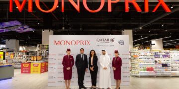 نادي الامتياز التابع للخطوط الجوية القطرية يعلن عن عقد اتفاقية شراكة جديدة مع العلامة التجارية الشهيرة للمتاجر الكبرى “مونوبري” في قطر