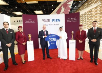 الخطوط الجوية القطرية تجدد شراكتها القائم مع الاتحاد الدولي لكرة القدم FIFA حتى عام 2030