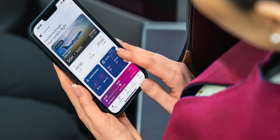 الخطوط الجوية القطرية ترتقي بخدمات أفراد طاقم الضيافة لديها ضمن خطتها للتحول الرقمي 1 الخطوط الجوية القطرية ترتقي بخدمات أفراد طاقم الضيافة لديها ضمن خطتها للتحول الرقمي