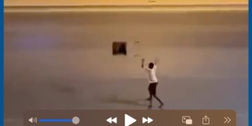 ‏إيقاف شخصين قاما بتعطيل حركة السير في بوشر