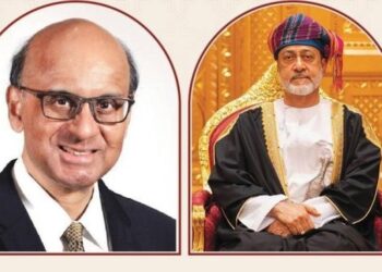 جلالةُ السُّلطان المعظم يبعث ببرقية شكر إلى الرئيس السنغافوري