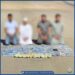 القبض على مواطن و 3 آسيويين حاولوا تهريب 70 كيلوجرامًا من مخدر الحيشيش