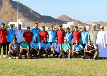 أكاديمية الوشيل الرياضية تستضيف أكاديمية الواعدين بعبري