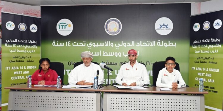 سلطنة عُمان تستضيف بطولة الاتحاد الدولي والآسيوي تحت 14 سنة للتنس