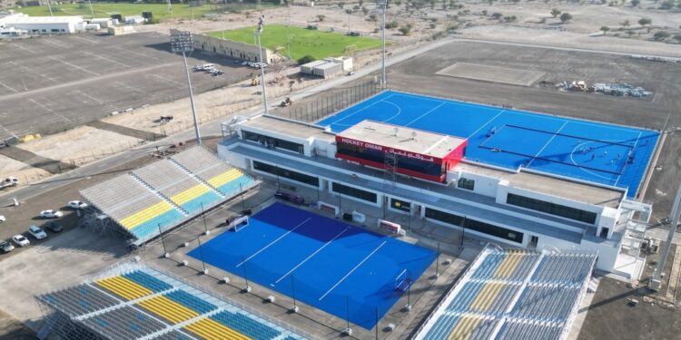 الانتهاء من تنفيذ مشروع ملعب هوكي عُمان -مستضيف كأس العالم لخماسيات الهوكي