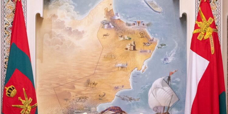 بالصور.. جلالة السلطان يترأس اجتماع مجلس الوزارء بقصر البركة العامر