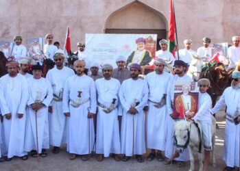مسيرة ولاء وعرفان لجلالة السلطان المعظّم بولاية السويق