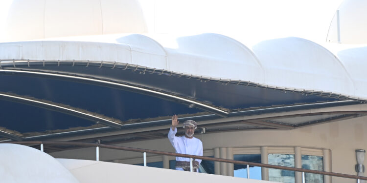 جلالة السُّلطان المعظم يصل إلى محافظة مسندم