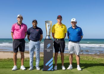 أفضل لاعبو العالم يترقبون انطلاق المنافسات بعد تدشين السلسلة الدولية للجولف في عمان