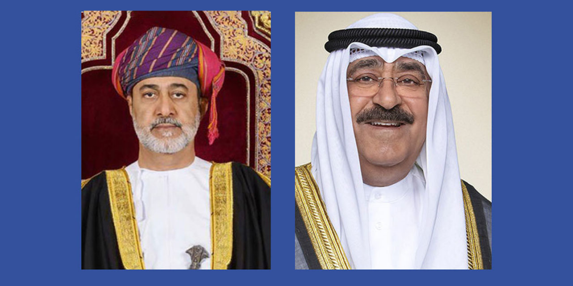 أمير الكويت يصل إلى الدقم