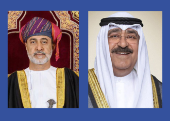 أمير الكويت يصل إلى الدقم