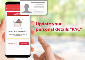 Update Know Your Customer (KYC) Details through Bank Muscat Mobile and Internet Banking