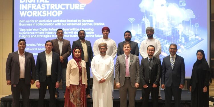 OoredooOrganises Expert-Led ‘Upgrade Your Digital Infrastructure’ Workshop for Businesses in Oman 1 “أوريدو“ تُنظم حلقة عمل تحت عنوان ’طوّر بنيتك الأساسية الرقمية‘ للشركات والمؤسسات في عُمان
