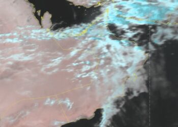 تدفق السحب الركامية على معظم المحافظات
