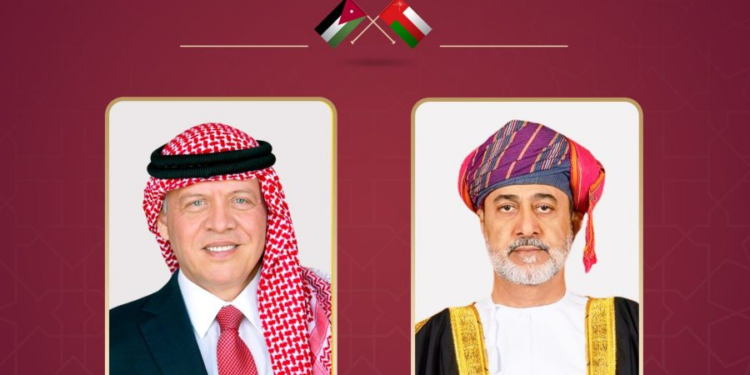 جلالة السلطان يتسلّم رسالة خطيّة من ملك الأردن