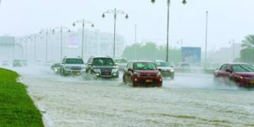 أمطار متفاوتة الغزارة على عدد من المحافظات