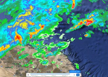 فرص استمرار التأثيرات المصاحبة لأخدود الريان‬⁩ خلال الساعات القادمة