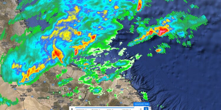 فرص استمرار التأثيرات المصاحبة لأخدود الريان‬⁩ خلال الساعات القادمة