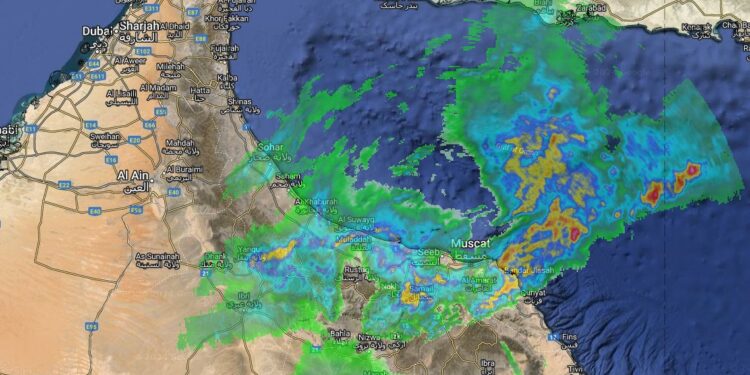 خلايا رعدية ماطرة مصحوبة برياح نشطة على عدة محافظات 1 خلايا رعدية ماطرة مصحوبة برياح نشطة على عدة محافظات