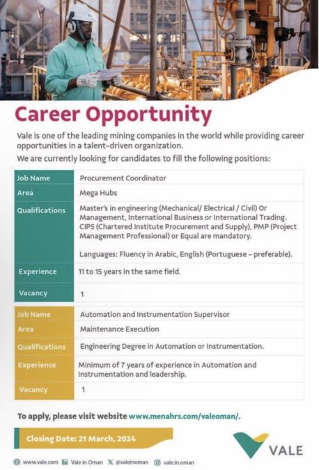 شركة فالي عمان تعلن وظائف شاغرة 2 IMG 7170