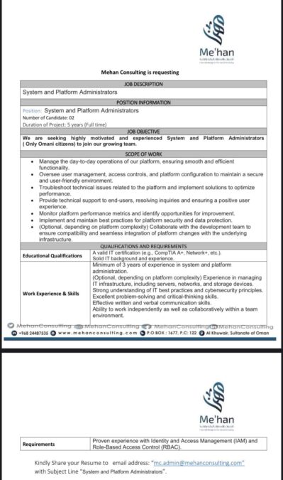 شركة مهن للخدمات والاستشارات المالية والإدارية تعلن وظائف شاغرة 2 IMG 7289