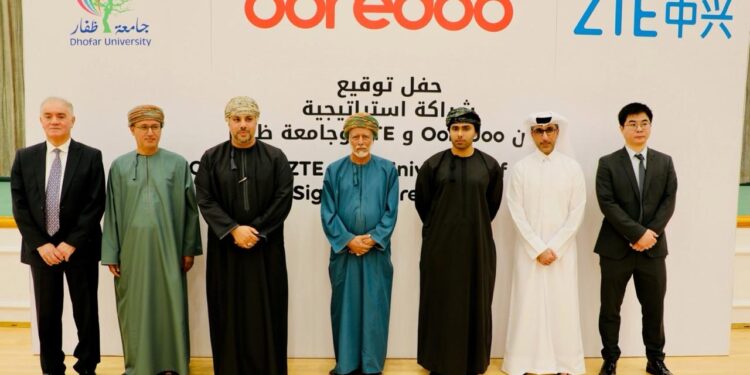 أوريدو وشركة زد تي إي كوربوريشن تؤسسان مركز الابتكار بتقنية الجيل الخامس 5G لجامعة ظفار
