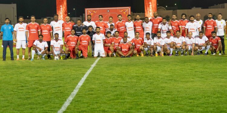 فودافون عُمان تعزز مبادرة “خطوة للخير” في مباراة ودية تجمع النجوم