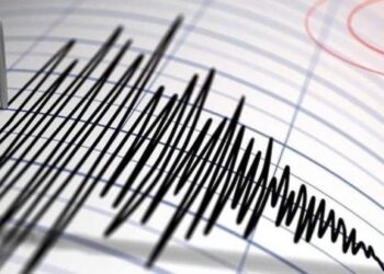 رصد هزة أرضية تبعد 6395 كم جنوب شرق مدينة مسقط