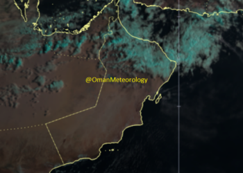 الأرصاد : تدفق السحب مع هطول أمطار متفرقة على المحافظات الشمالية