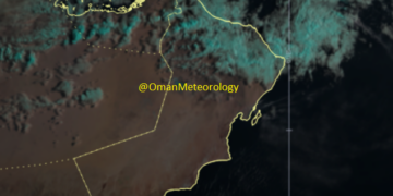 الأرصاد : تدفق السحب مع هطول أمطار متفرقة على المحافظات الشمالية