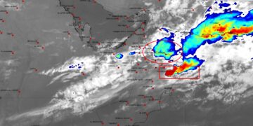 نشاط وتدفق خلايا رعدية ماطرة على عدد من المحافظات