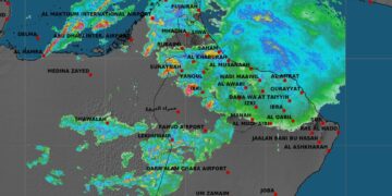 خلايا رعدية نشطة حالياً على هذه المحافظات