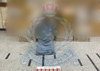 القبض على آسيوي وبحوزته أكثر من 800 ألف قرص من المؤثرات العقلية