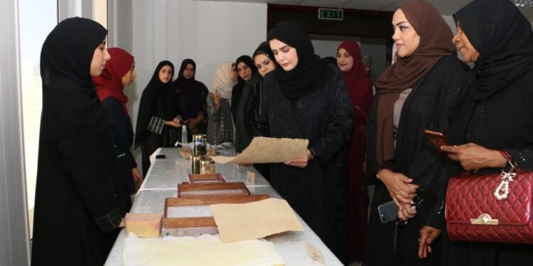 Ooredoo Supports Jareed Project for Omani Women Making Unique Eco-Friendly Paper from Palm Trees