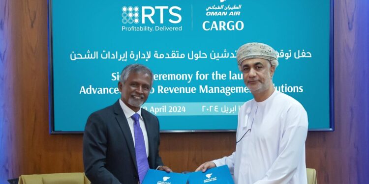 الطيران العُماني يعزز الحلول الرقمية للشحن الجوي بالشراكة مع شركة خدمات تكنولوجيا الإيرادات 1 الطيران العُماني يعزز الحلول الرقمية للشحن الجوي بالشراكة مع شركة خدمات تكنولوجيا الإيرادات