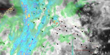 تشكل خلية رعدية في جنوب الباطنة