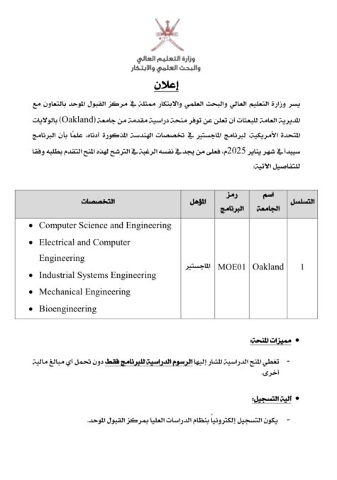 طرح منحة مقدمة من جامعة أوكلاند بالولايات المتحدة الأمريكية 3 IMG 5151
