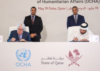 مذكرة تفاهم بين الخطوط الجوية القطرية ومكتب الأمم المتحدة لتنسيق الشؤون الإنسانية