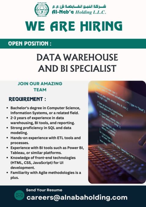 شركة النبع القابضة تعلن وظيفة شاغرة 2 IMG 8490