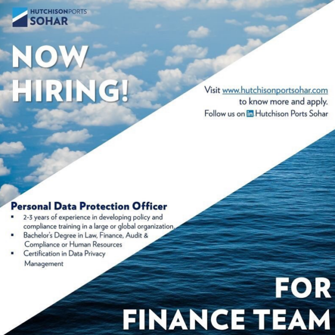 ميناء هاتشيسون صحار يعلن وظيفة شاغرة 2 IMG 8787